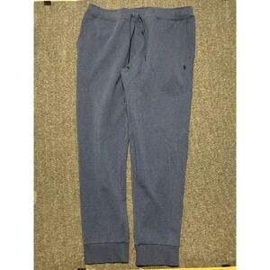 Polo ralph lauren double knit joggers sweatpants blue mens casual size XLT